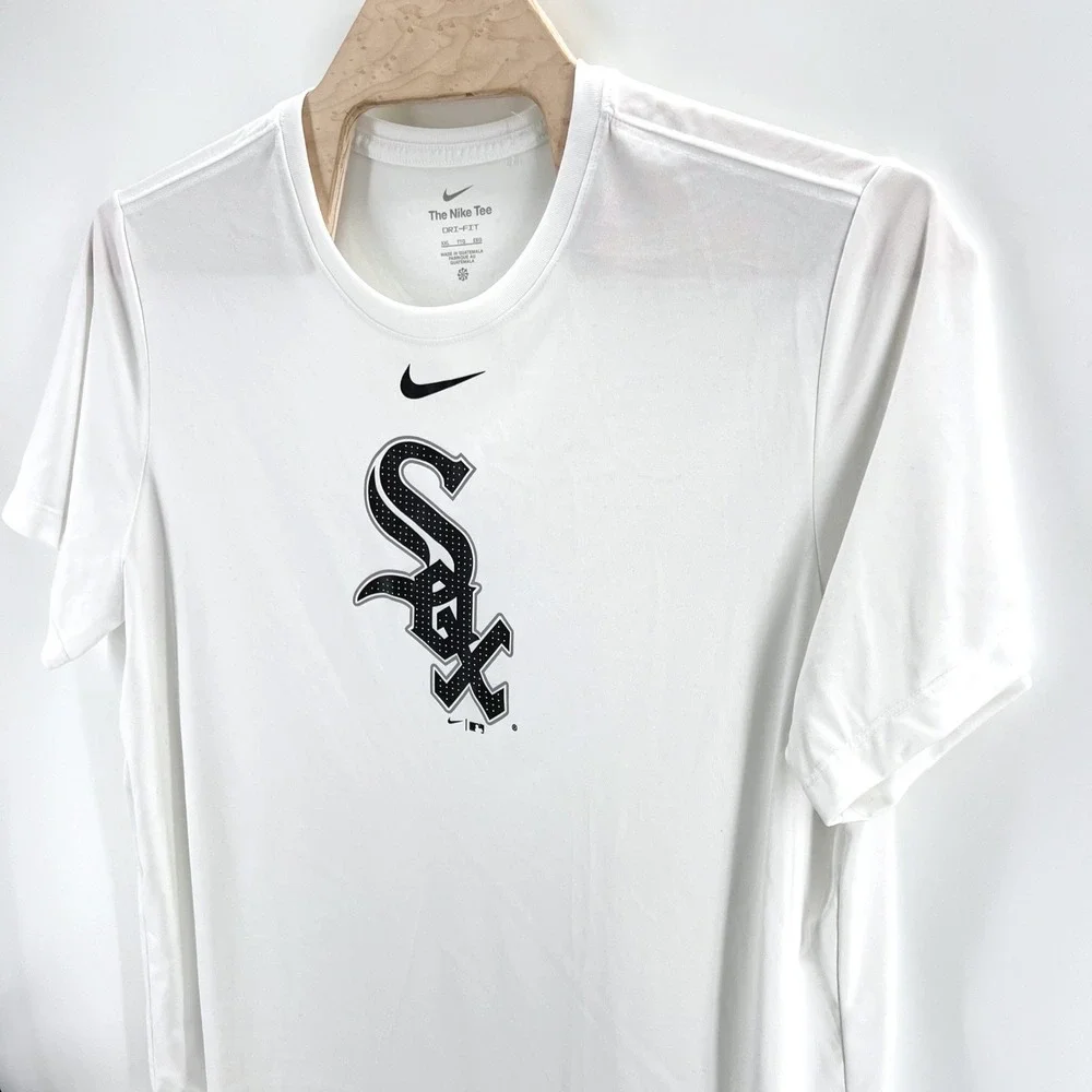 Nike Chicago White Sox XXL Dri-FIT Performance Shirt White MLB Baseball Gorpcore